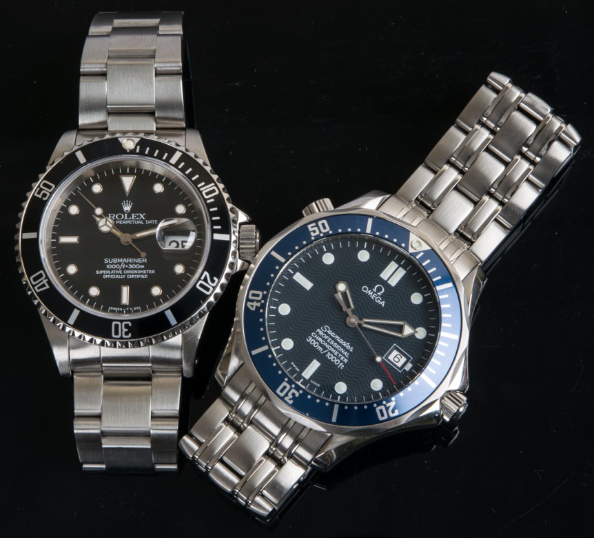 Which Watch Is Better? A Submariner or a Seamaster? Late 90s to Early ...