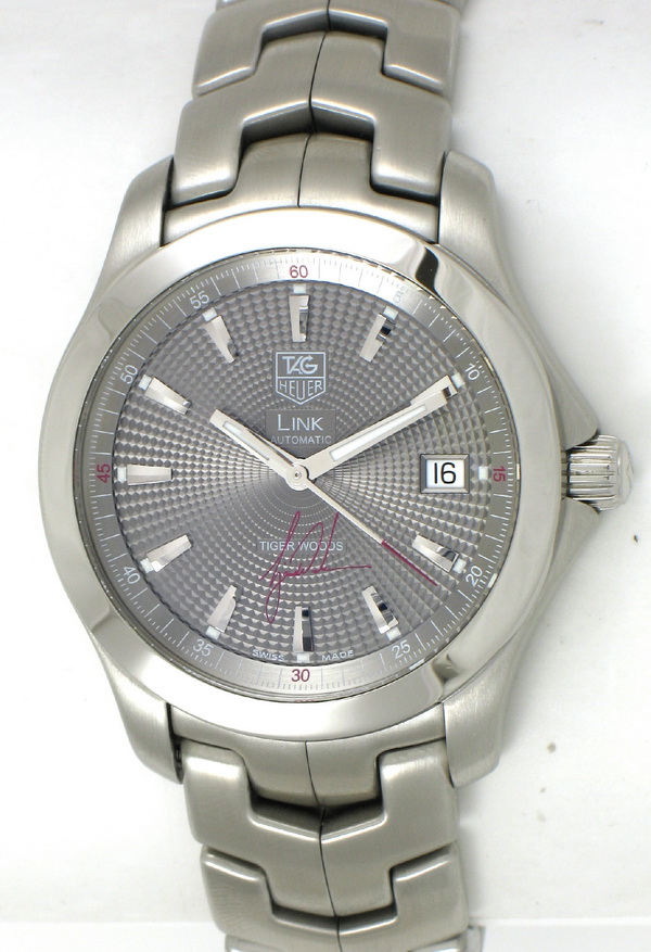 Heuer Link Tiger Woods Limited Edition Wjf2113 Ba0570 Sold Out