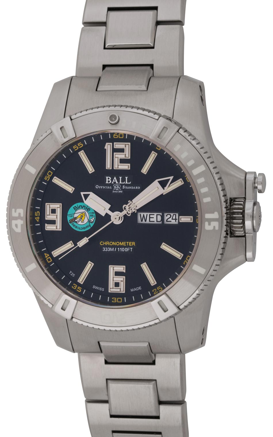 Ball - Engineer Hydrocarbon Spacemaster Binnie : DM2036A-S4CAJ-BK ...