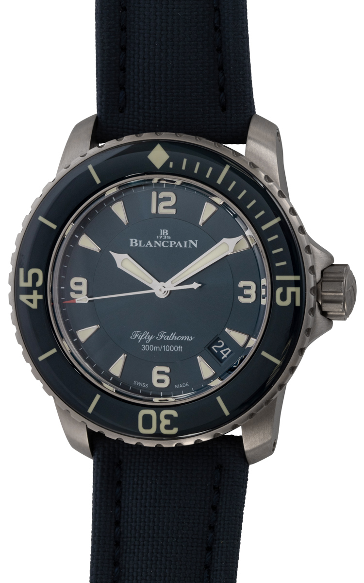 BlancPain Fifty Fathoms 5015 12b40 o52a