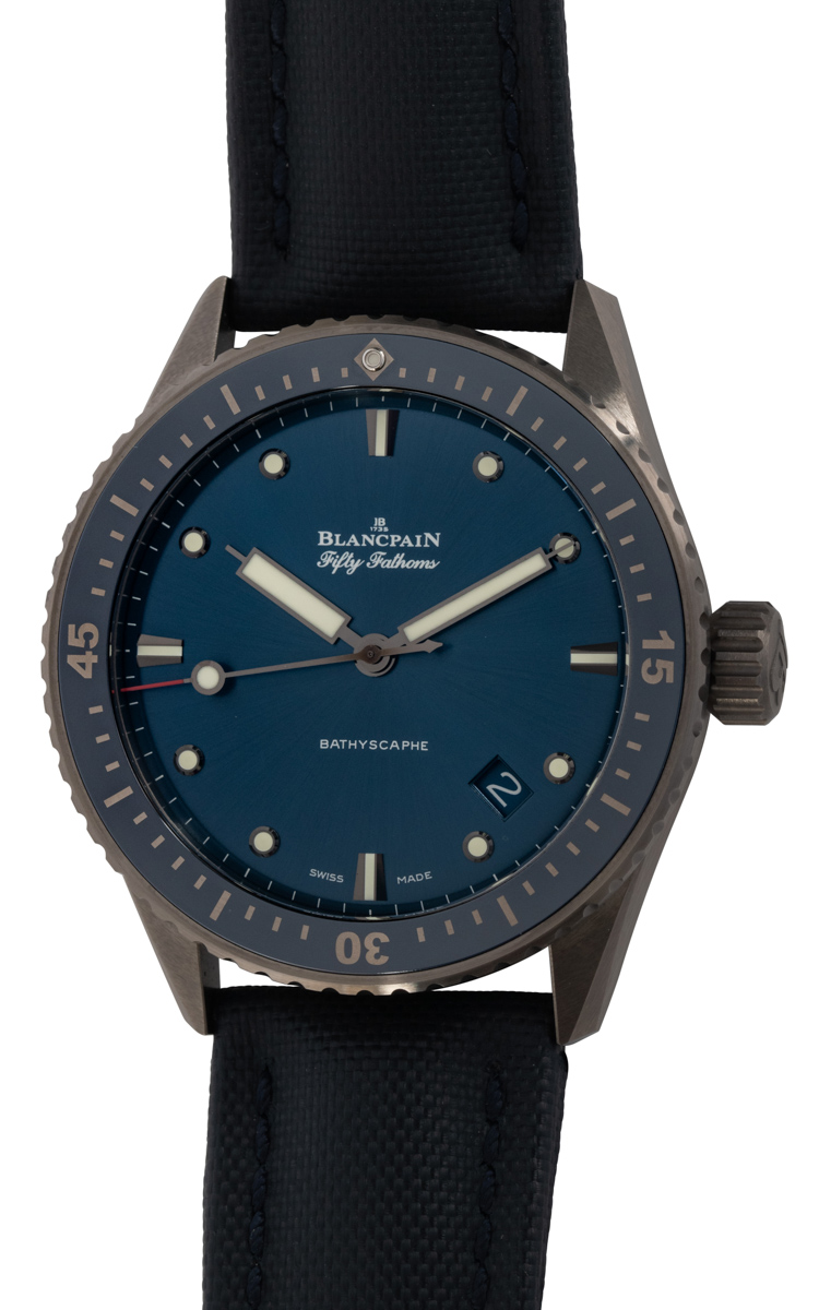 BlancPain Fifty Fathoms Bathyscaphe 5000 0240 O52A