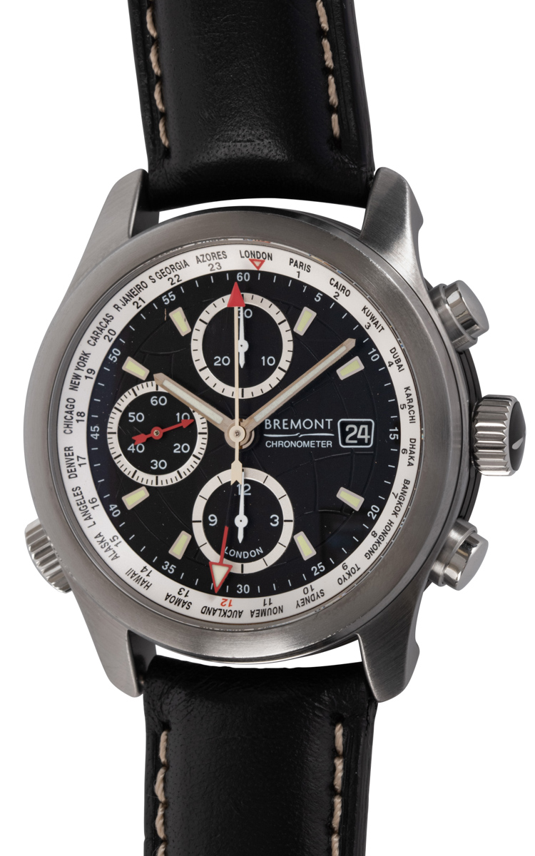 Bremont - ALT1-WT Chronograph : ALT1-WT : SOLD OUT : black / silver dial