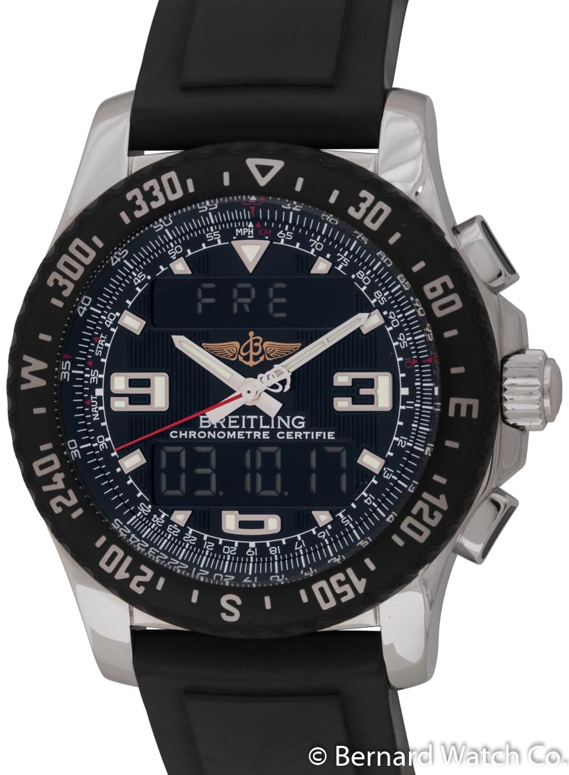 Breitling - Airwolf Raven : A7836423/B911 : SOLD OUT : black dial on ...