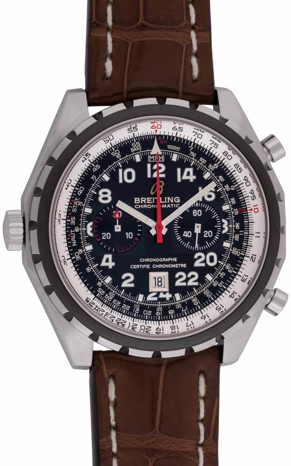 Breitling - Chrono-Matic LE 24H : A22360 : SOLD OUT : black dial on ...