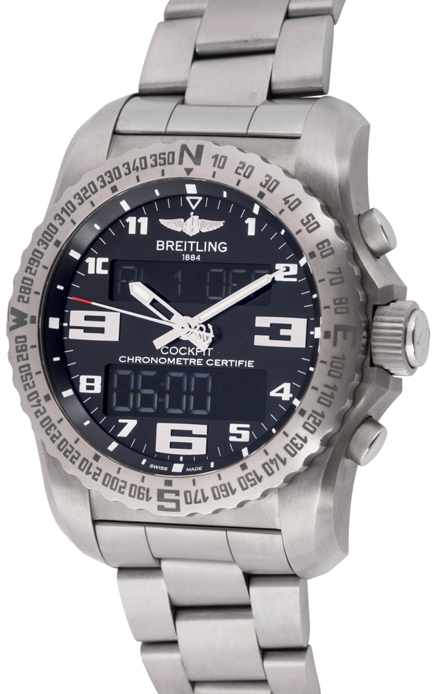 Breitling - Cockpit B50 : EB5010 : SOLD OUT : volcano black dial on ...