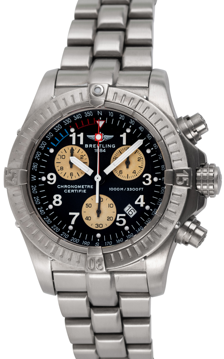 Breitling - Chrono Avenger M1 : E73360 : SOLD OUT : black dial with ...