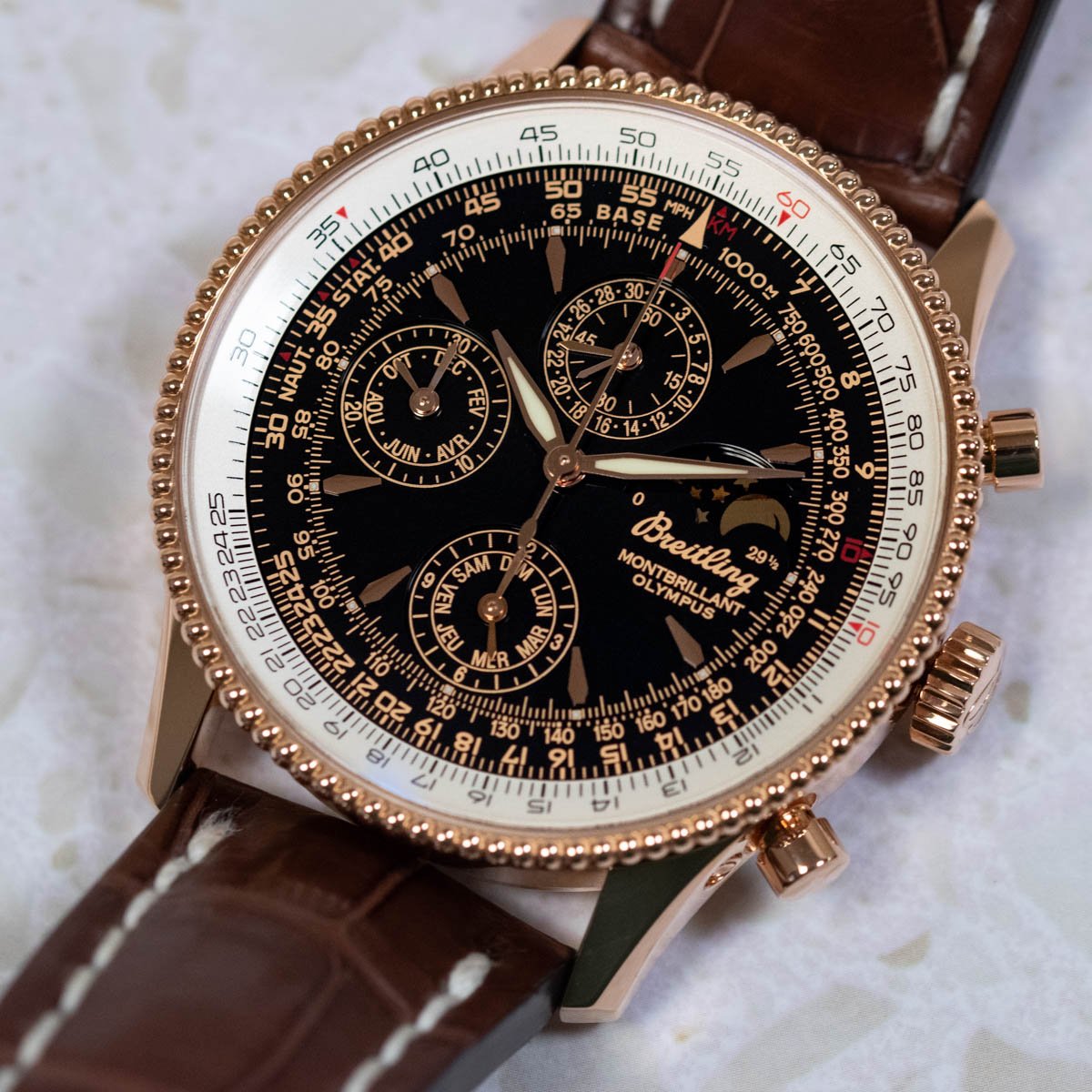 Breitling olympus navitimer best sale