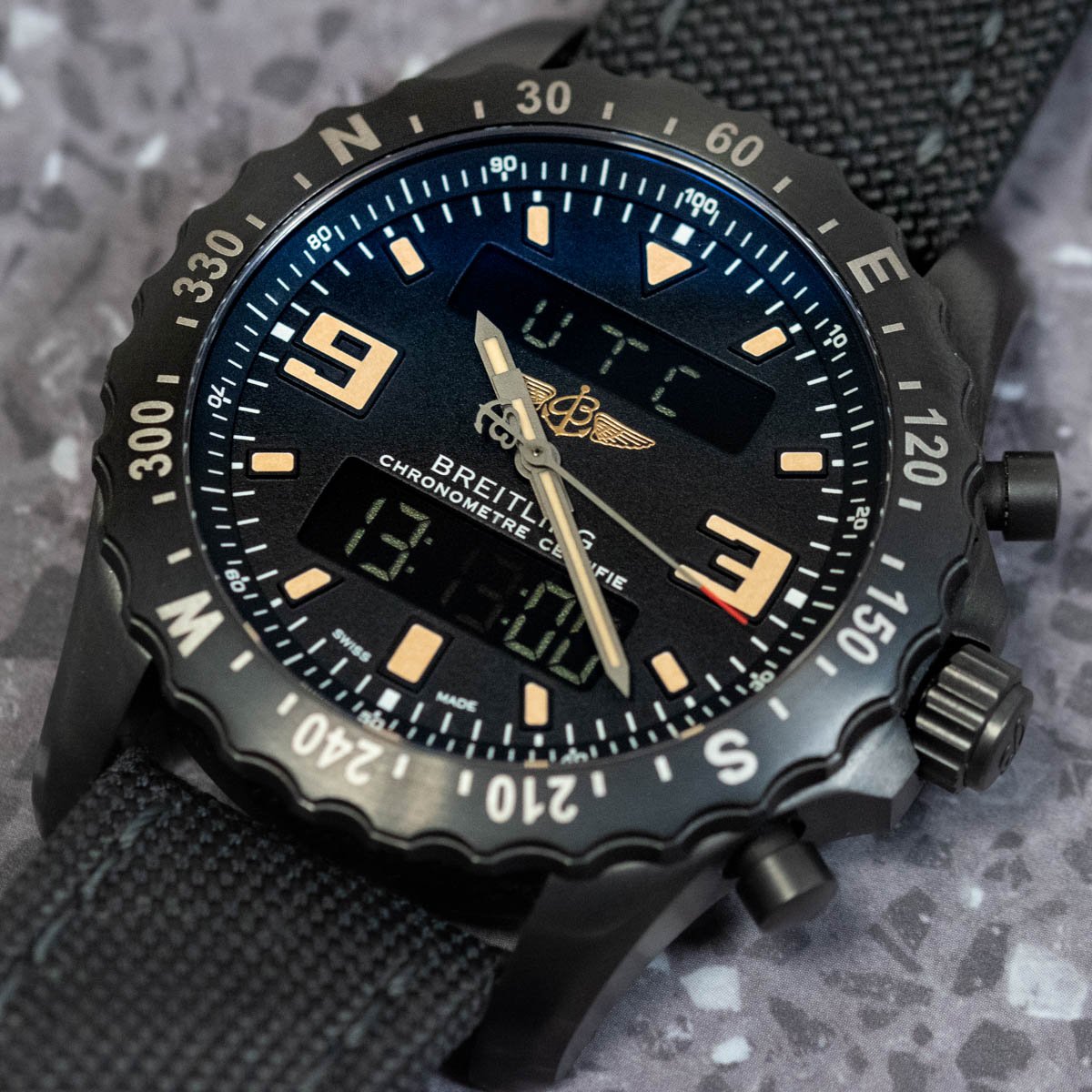 Breitling chronospace military sale