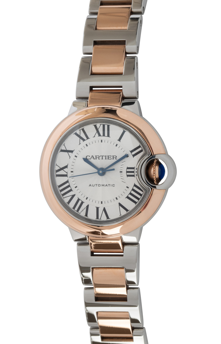 Cartier Ballon Bleu 33mm Auto W2BB0032 Used Watch For Sale