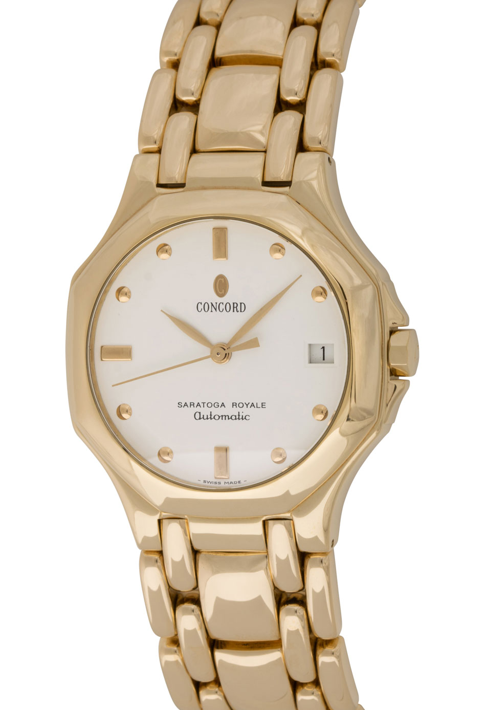 Concord - Saratoga Royale : 50.A9.215 : SOLD OUT : white dial on 18k ...