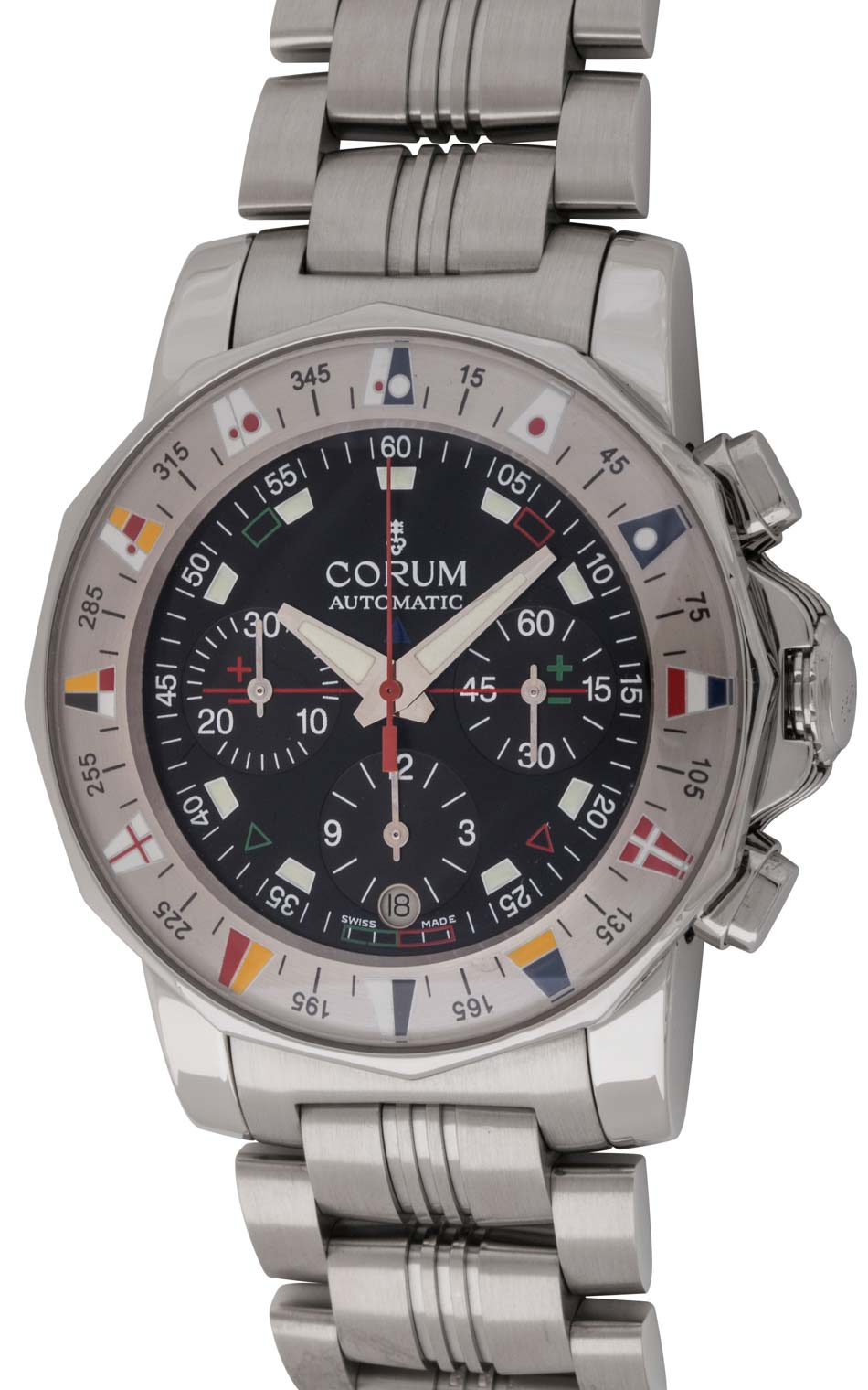 Corum admiral's cup chronograph automatic new arrivals