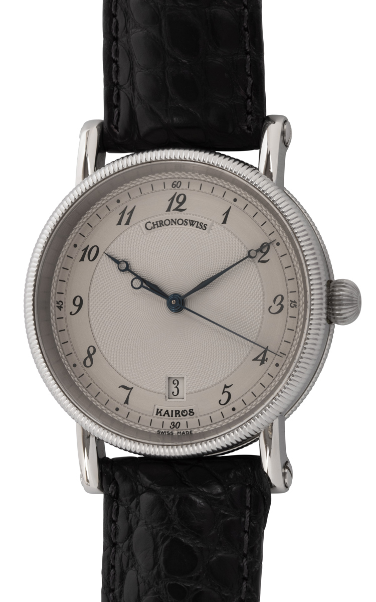 Chronoswiss Kairos CH 2823 SOLD OUT silver guilloche dial