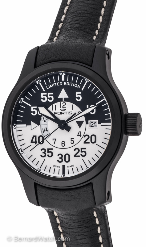 Fortis B-42 Flieger GMT Black Cockpit Limited Edition : 672.18.147