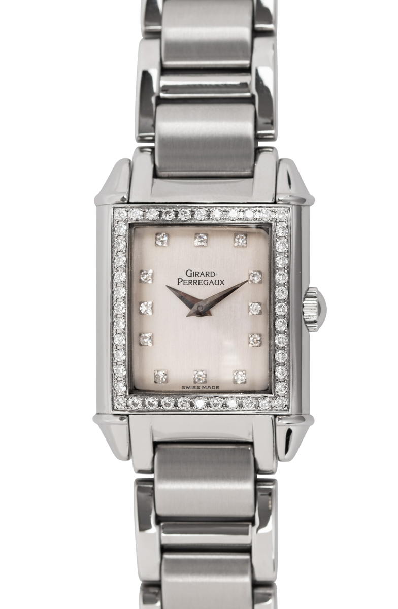 Girard-Perregaux - Ladies Vintage 1945 : 2592 : SOLD OUT : silver dial