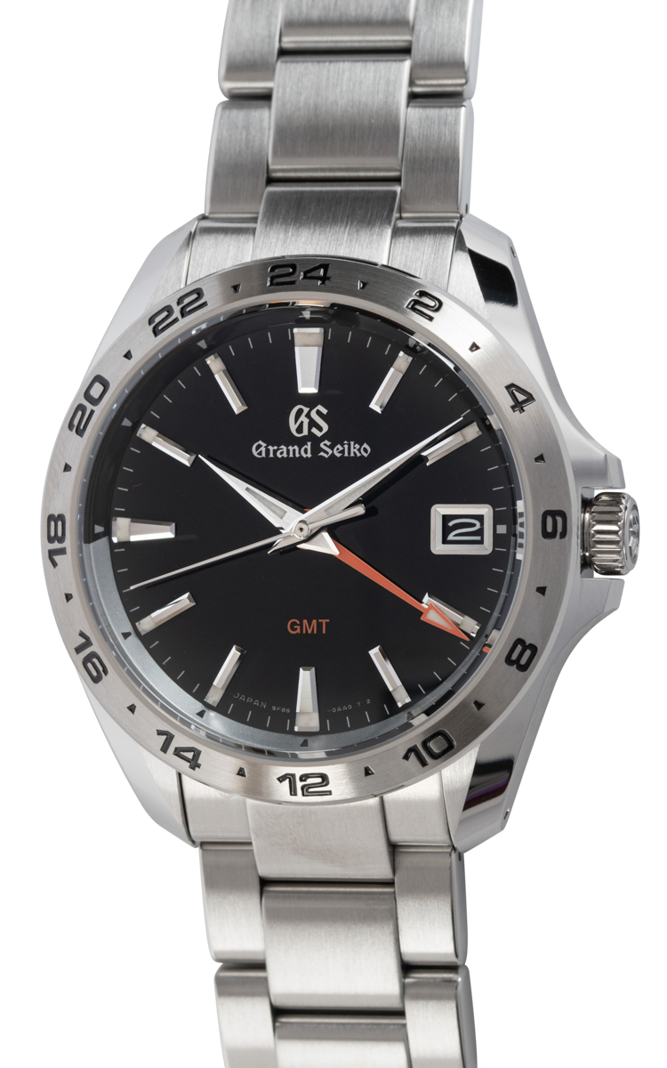 Grand Seiko Caliber 9F86 Quartz GMT SBGN003 SOLD OUT black