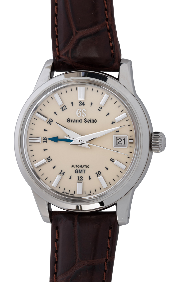 Grand Seiko - GMT Elegance : SBGM221 : SOLD OUT : deep ivory dial on ...