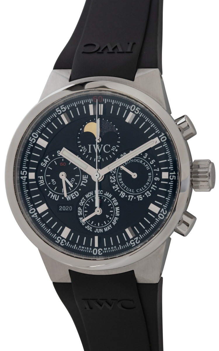 IWC GST Perpetual Calendar Chronograph IW375615 SOLD OUT black dial