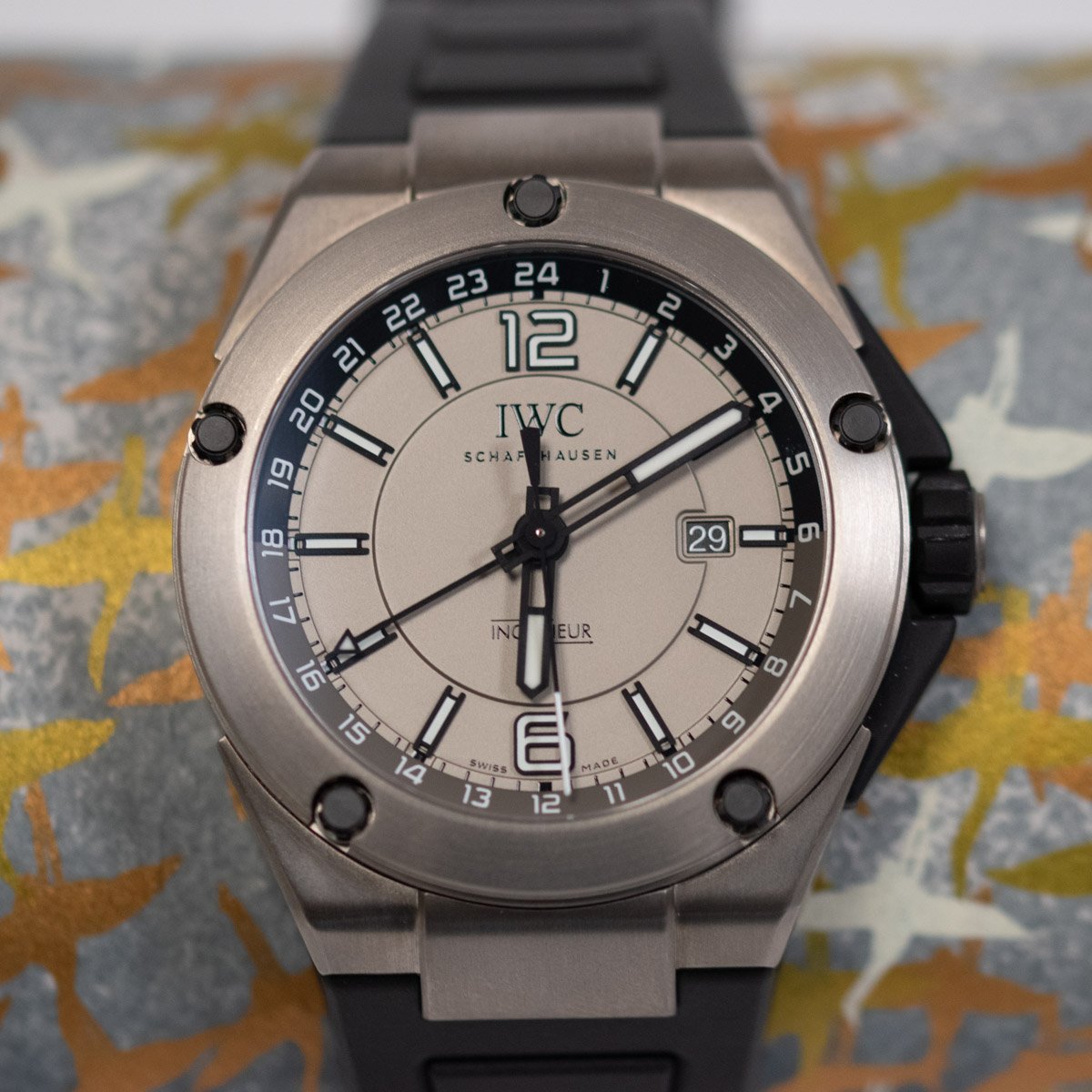 Iwc ingenieur gmt best sale