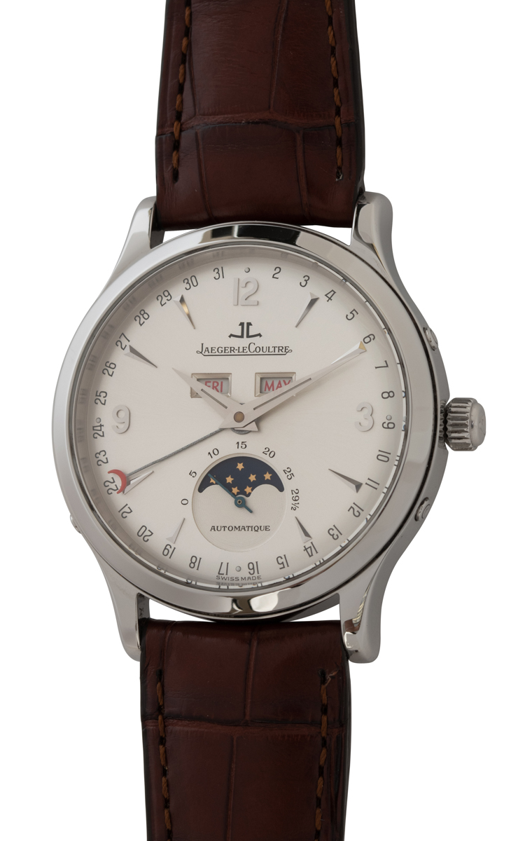 Jaeger LeCoultre Master Moon 140.8.98.S SOLD OUT silver