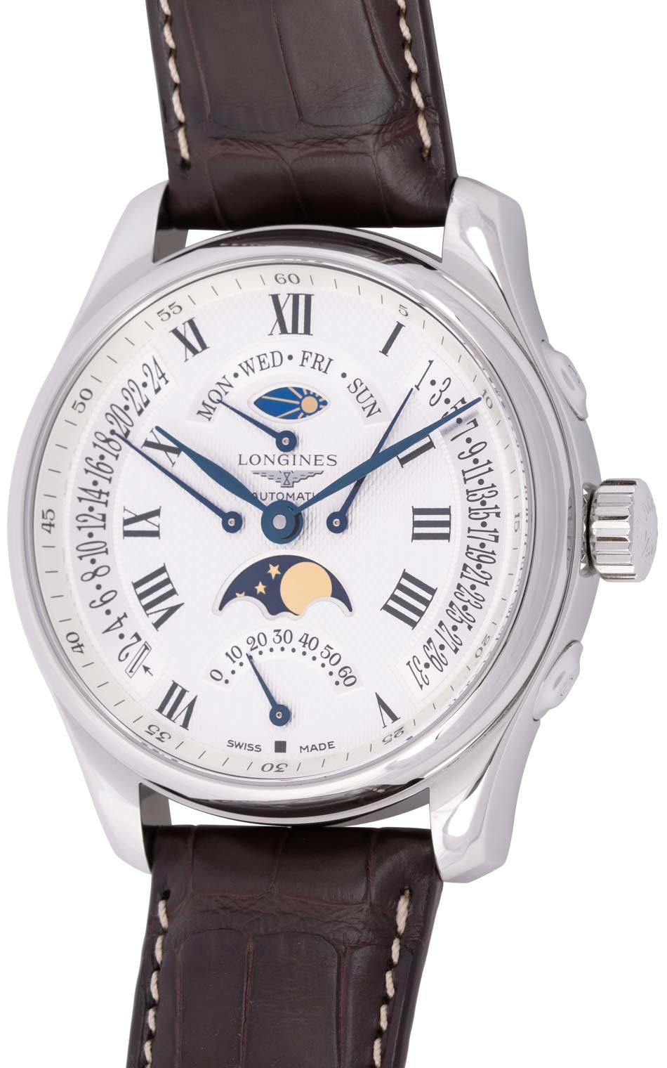 Longines Master Retrograde L2.739.4.71.5 SOLD OUT silver