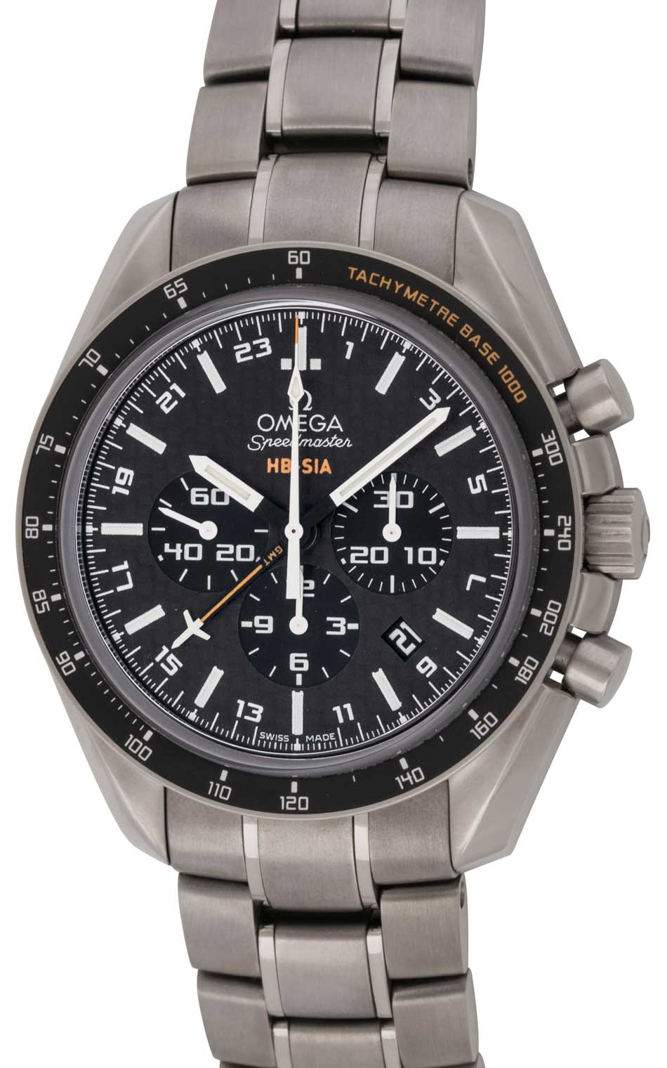 Omega Speedmaster HB SIA Solar Impulse Co Axial GMT