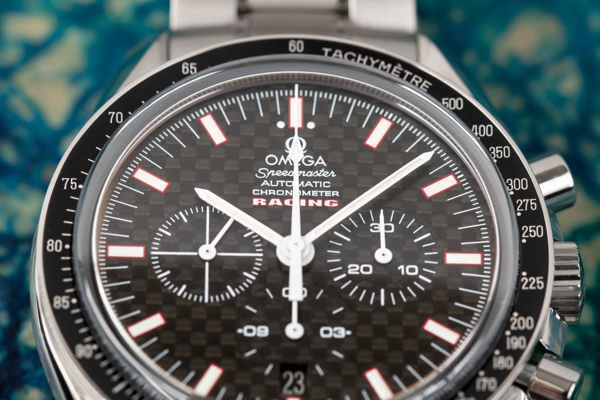 Omega Speedmaster Racing 3552.59.00 SOLD OUT black carbon fiber dial