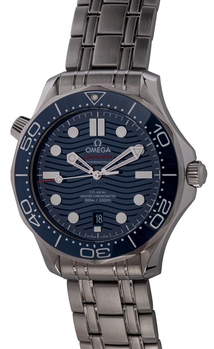 Diver 300M Seamaster Steel Chronometer Watch 210.30.42.20.03.001
