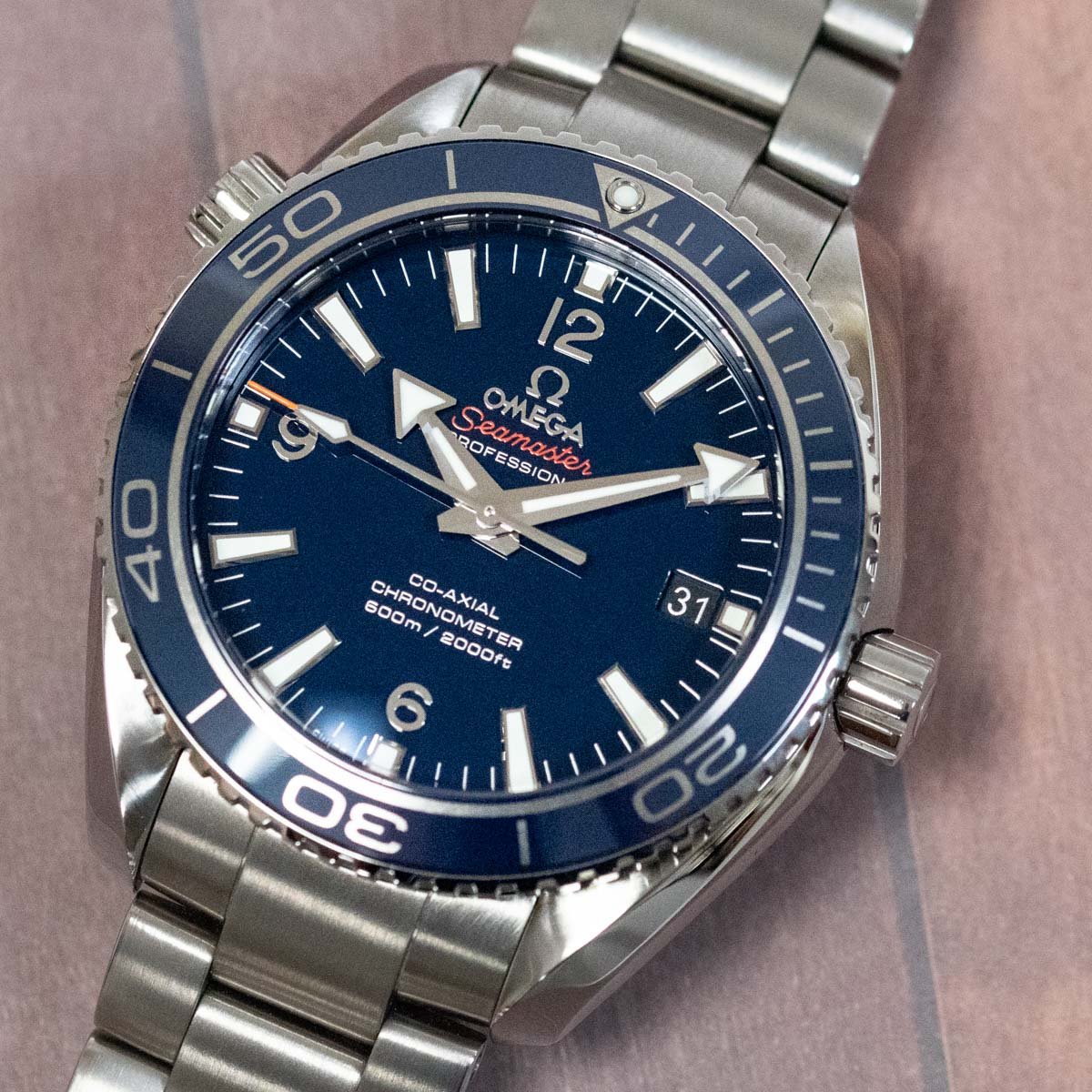 Omega seamaster liquidmetal planet ocean best sale