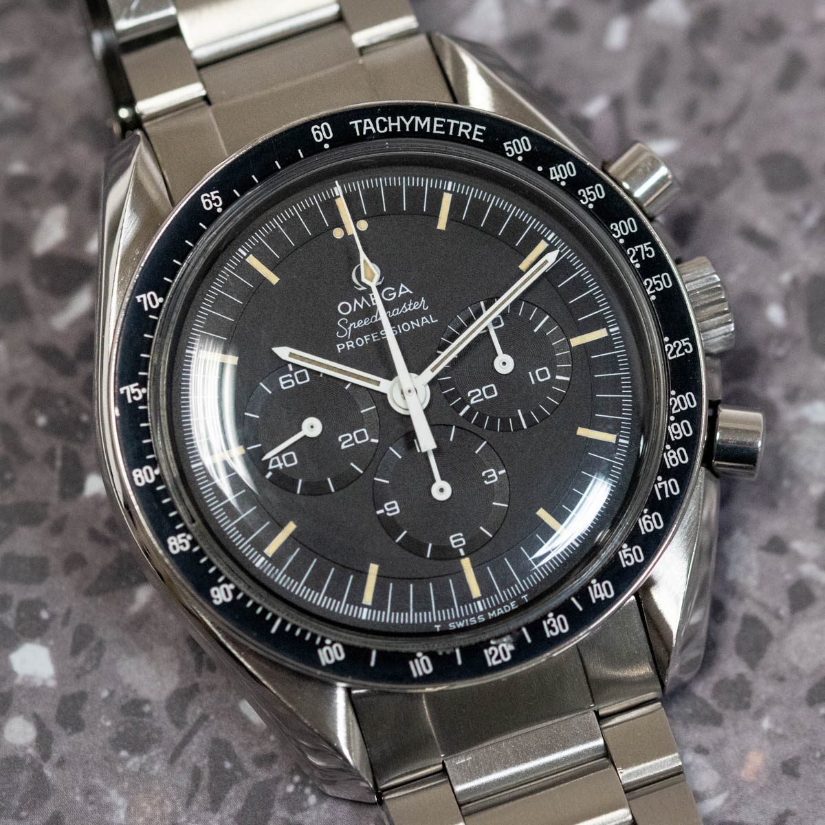 Omega Speedmaster 'Straight Writing' : 145.022 69 ST Used Watch For Sale