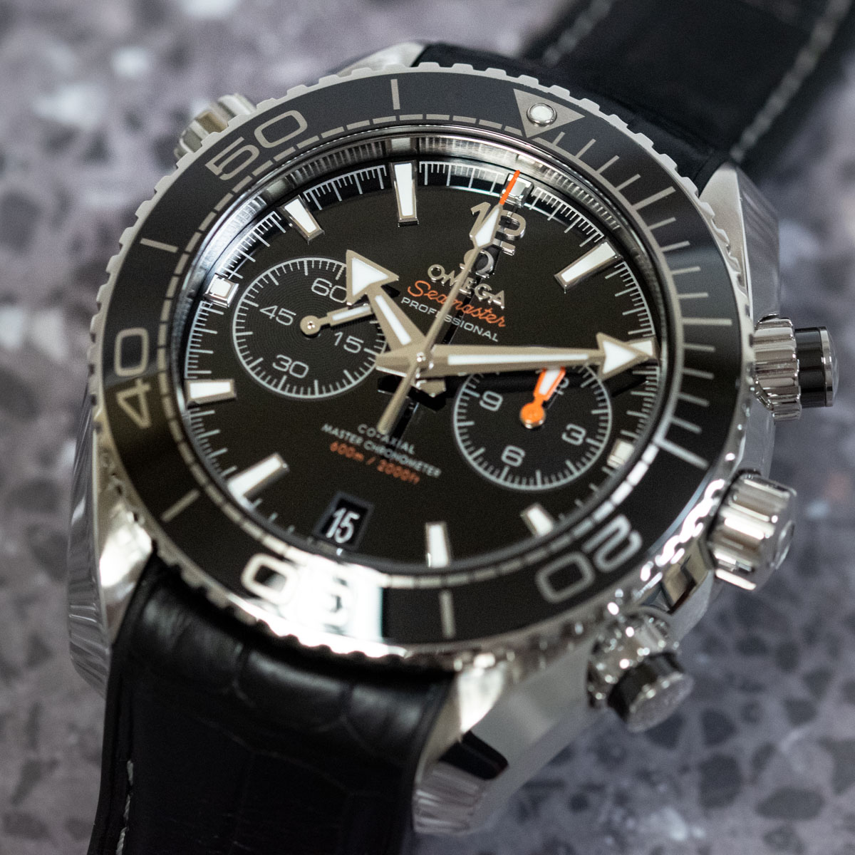 Omega Seamaster Planet Ocean Master Chronograph 215.33.46.51.01.001