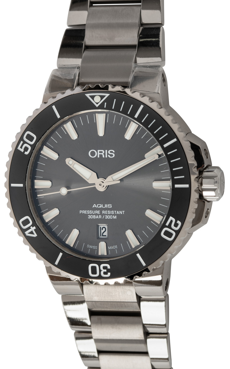 Oris Aquis Titanium Date 43mm 01 733 7730 7153 07 8 24 15PEB