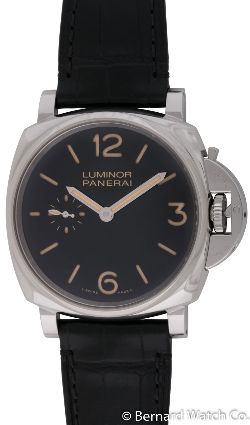 Panerai Luminor Due PAM 676 SOLD OUT black satin sandwich