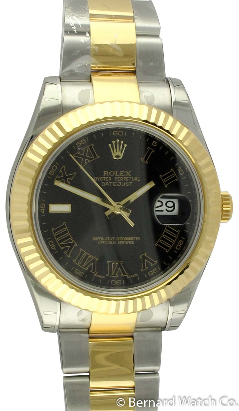 Rolex Datejust II 116333 SOLD OUT black Ghost dial on