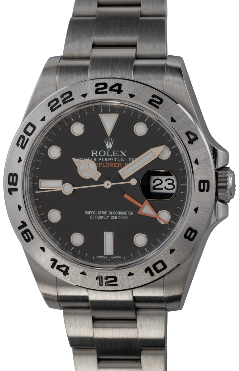 Rolex - Explorer II : 216570 : SOLD OUT : black lacquer dial on ...