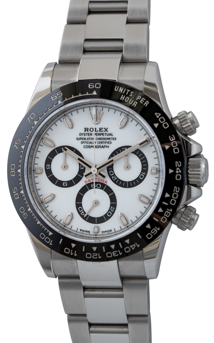 Rolex - Cosmograph Daytona : 116500LN : SOLD OUT : white dial on heavy ...