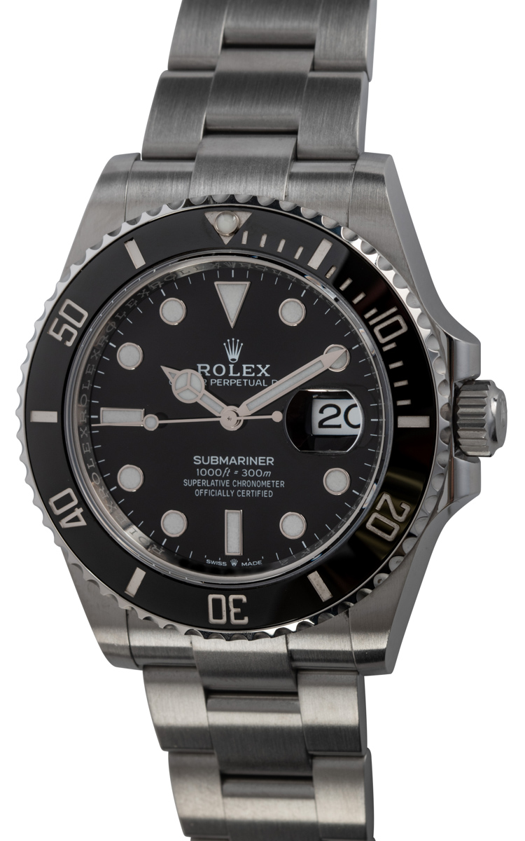 Jam Tangan Rolex Submariner Date 126610LV MK2 Black Original di
