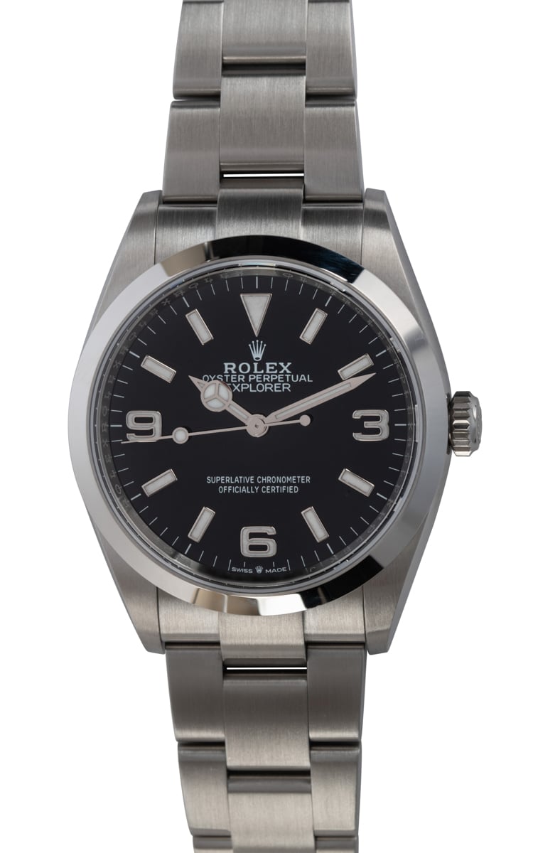 Rolex - Explorer 36 : 124270 : SOLD OUT : black dial on Oyster bracelet ...