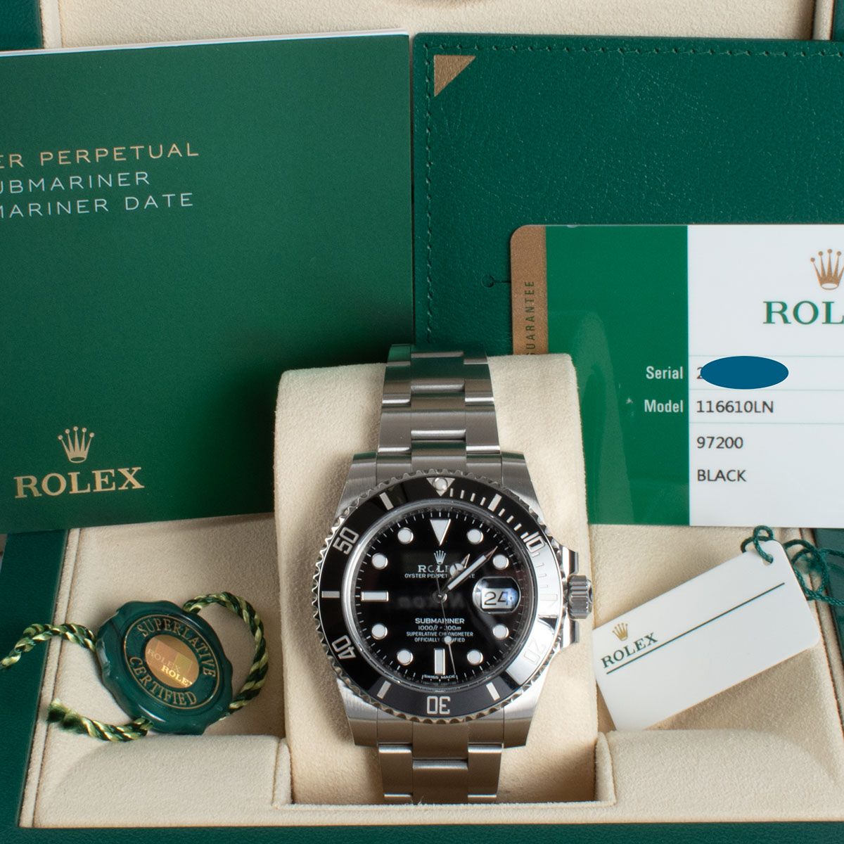 Rolex hot sale model 116610