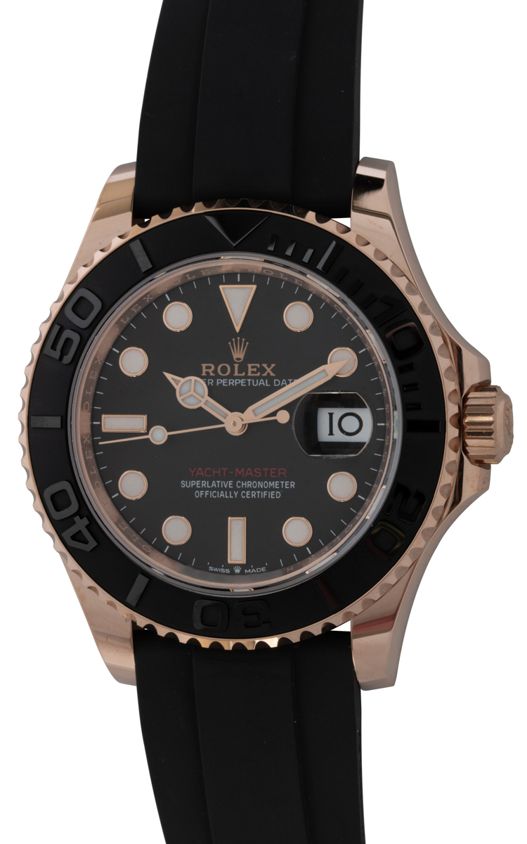 Rolex yacht master gold hotsell and black