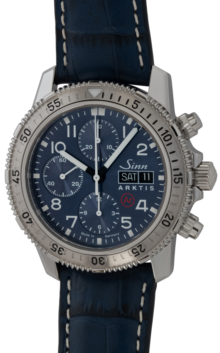 Sinn - Arktis II Chronograph : 206 : SOLD OUT : blue dial on blue ...