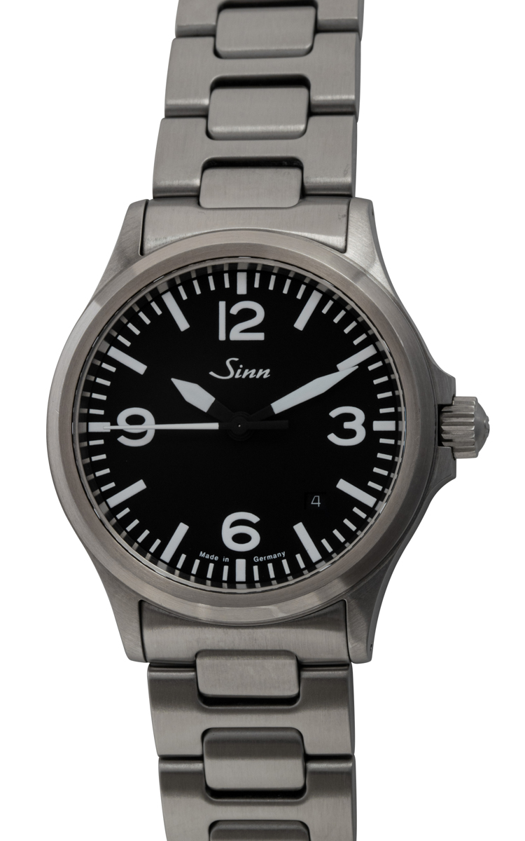 Sinn - 556 : 556 A 556.01 : SOLD OUT : black dial on Stainless Steel ...