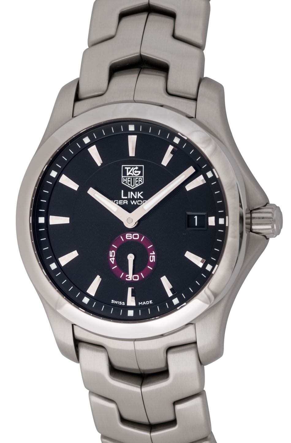 TAG Heuer - Link 'Tiger Woods' : WJ2110.BA0570 : SOLD OUT : black dial