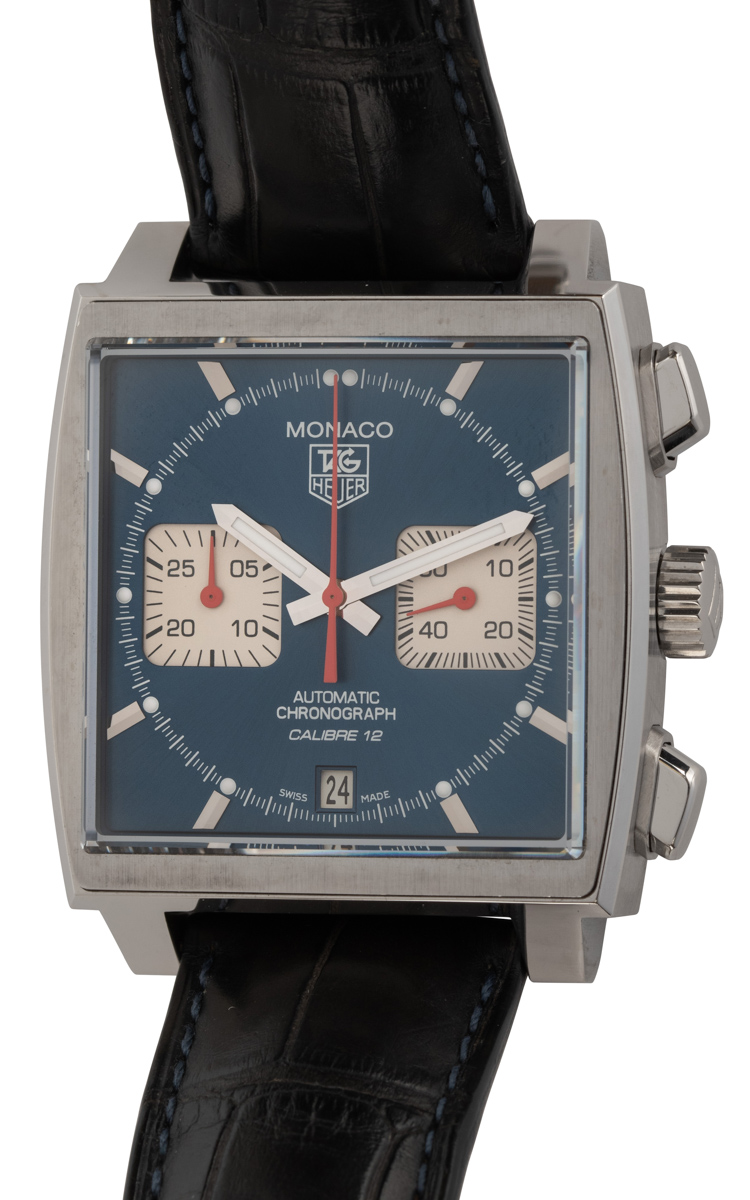 TAG Heuer Monaco Chronograph CAW2111.FC6183 SOLD OUT blue