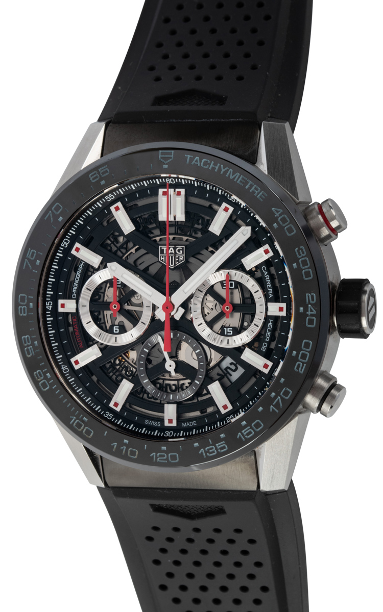 TAG Heuer Carrera Chronograph Skeleton 02 : CBG2A10.FT6168