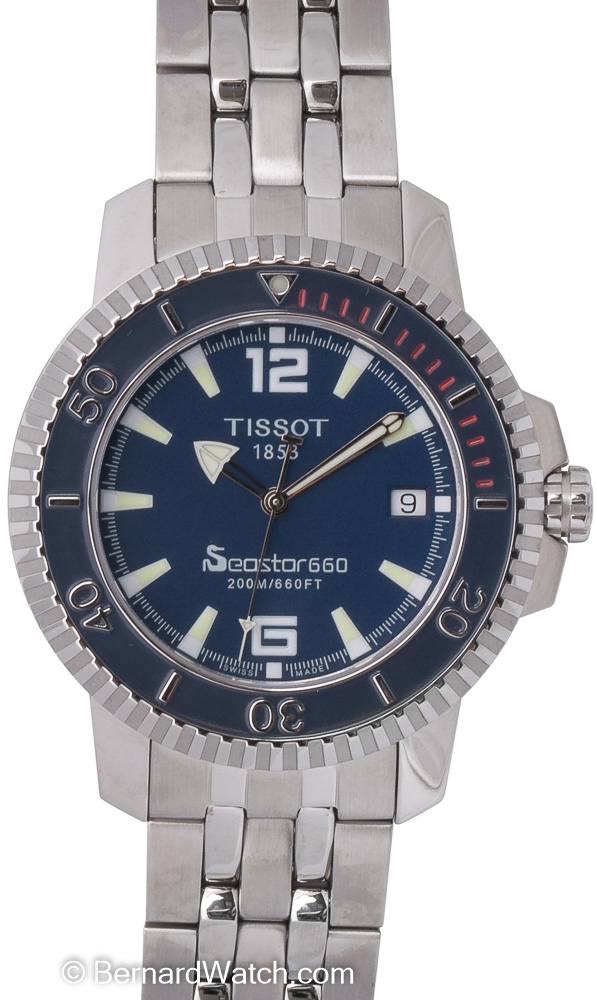 Tissot Seastar 660 T19.1.481.42 SOLD OUT blue dial on