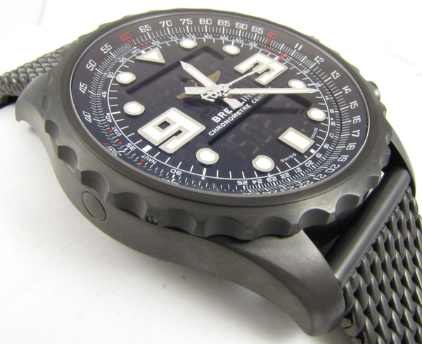 Breitling clearance chronospace blacksteel