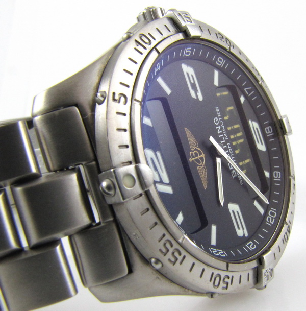 Breitling Aerospace : E65362 : SOLD OUT : black dial on Professional  bracelet