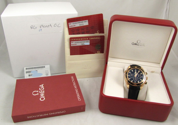 Omega - Seamaster Planet Ocean Chronograph : 222.63.46.50 : SOLD OUT ...