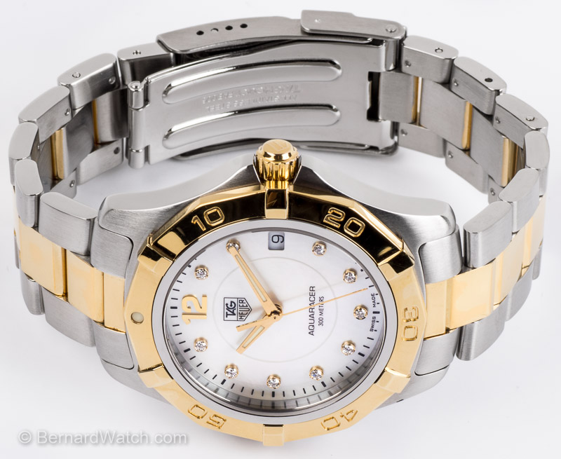 TAG Heuer Aquaracer WAF1124 SOLD OUT mother of pearl dial on