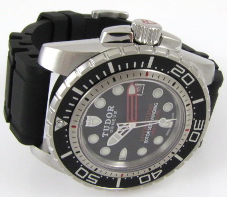 Tudor - Hydro 1200 : 25000 : SOLD OUT : black dial on black rubber 